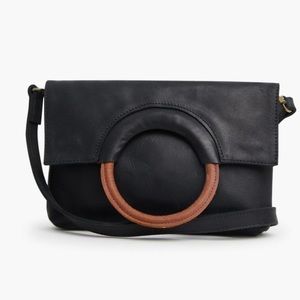 ABLE O Ring leather clutch- “Fozi Clutch”
